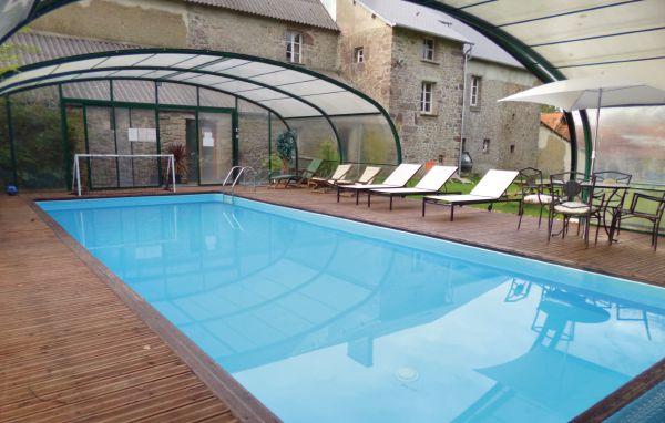 Ferienhaus Normandie mit Pool für 6 Personen in Moyon